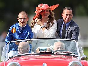 IDEE 155. Deutsches Derby Gr.1: Palladium siegt unter Thore Hammer-Hansen